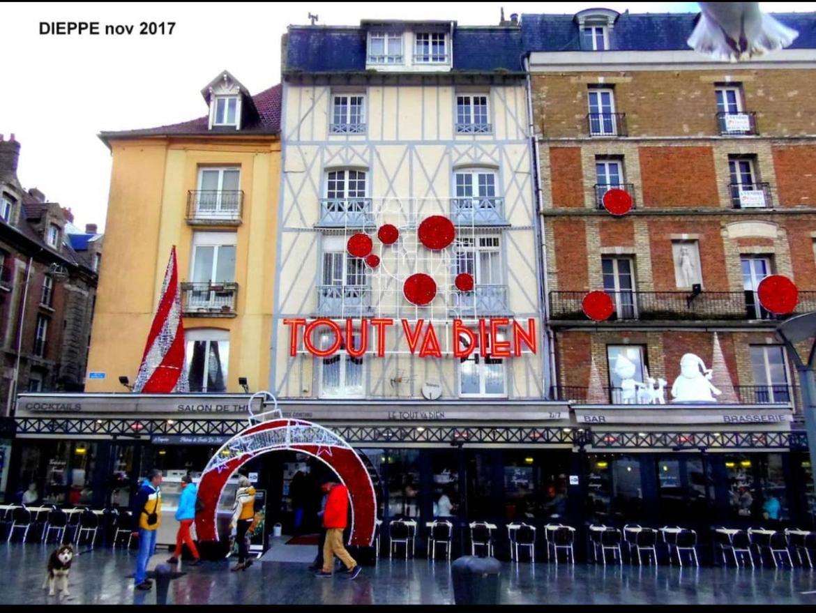 Le Quai 7 3E Lägenhet Dieppe Exteriör bild